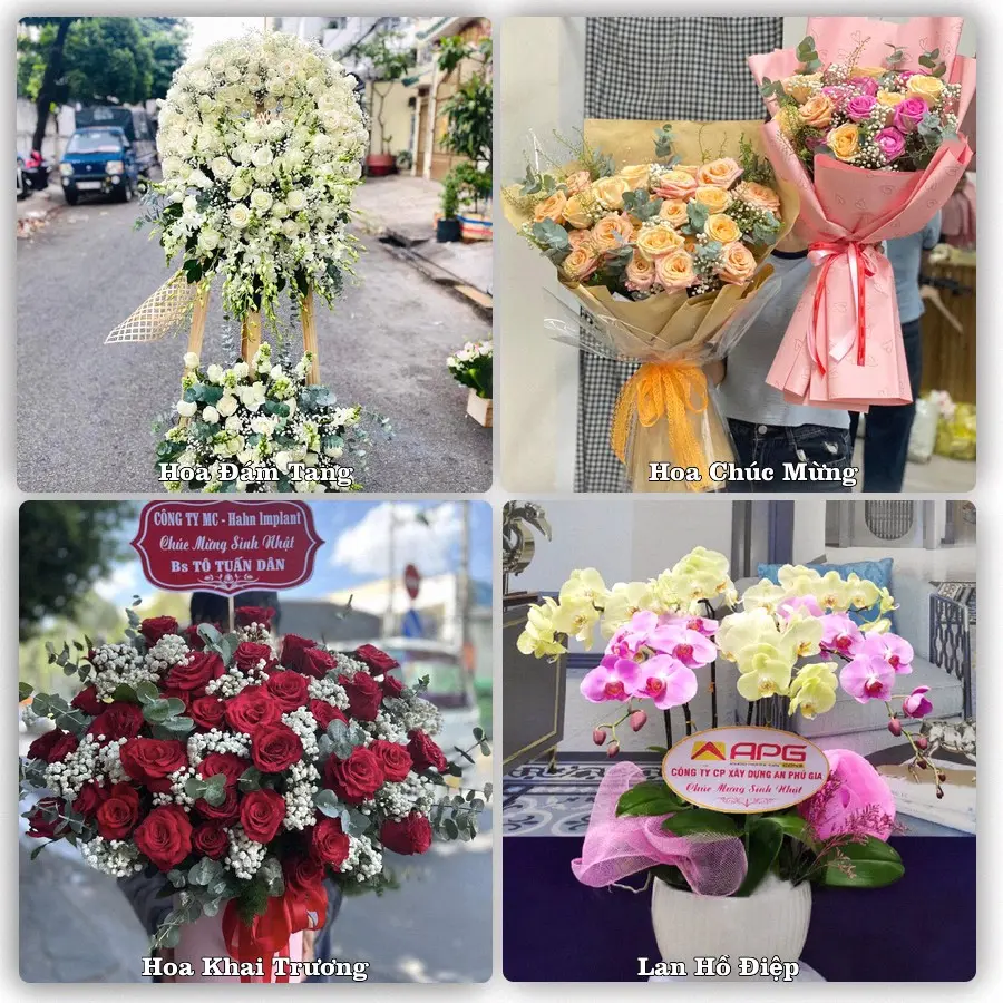 Dịch vụ đặt hoa và giao tận nơi tại Phường An Phong - Thành phố Hải Phòng