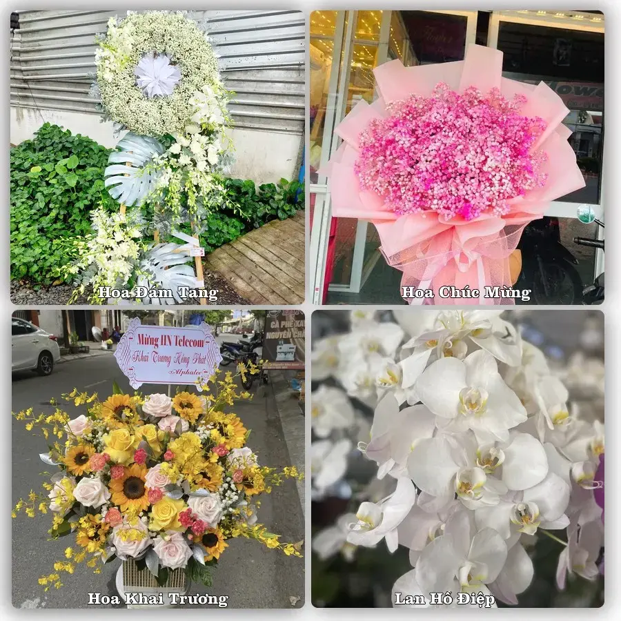 Điện hoa Xã Bình Thạnh Đông, An Giang – đặt online, xem hình trước khi giao