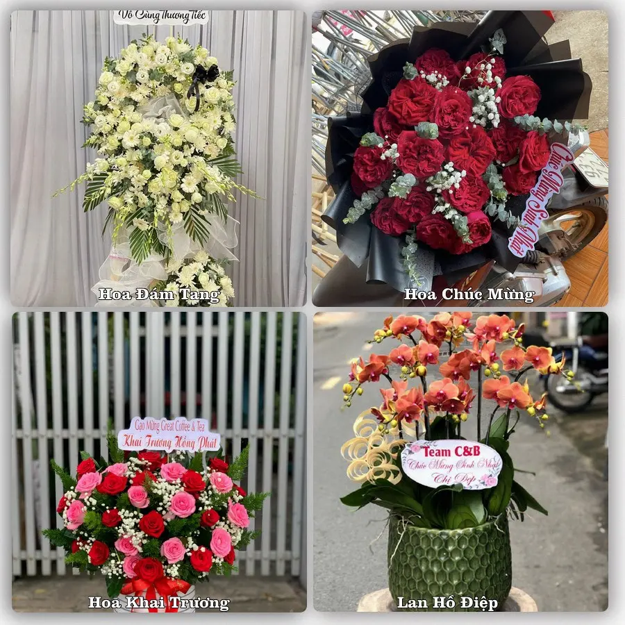 Dịch vụ đặt hoa và giao tận nơi tại Xã Chí Minh - Tỉnh Hưng Yên