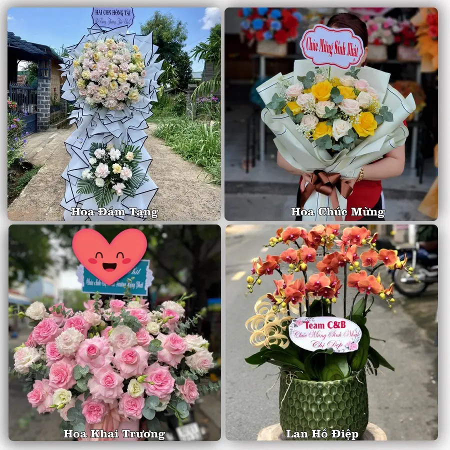 Tư vấn chọn hoa theo người nhận và dịp tặng tại Xã Chí Minh - Tỉnh Hưng Yên