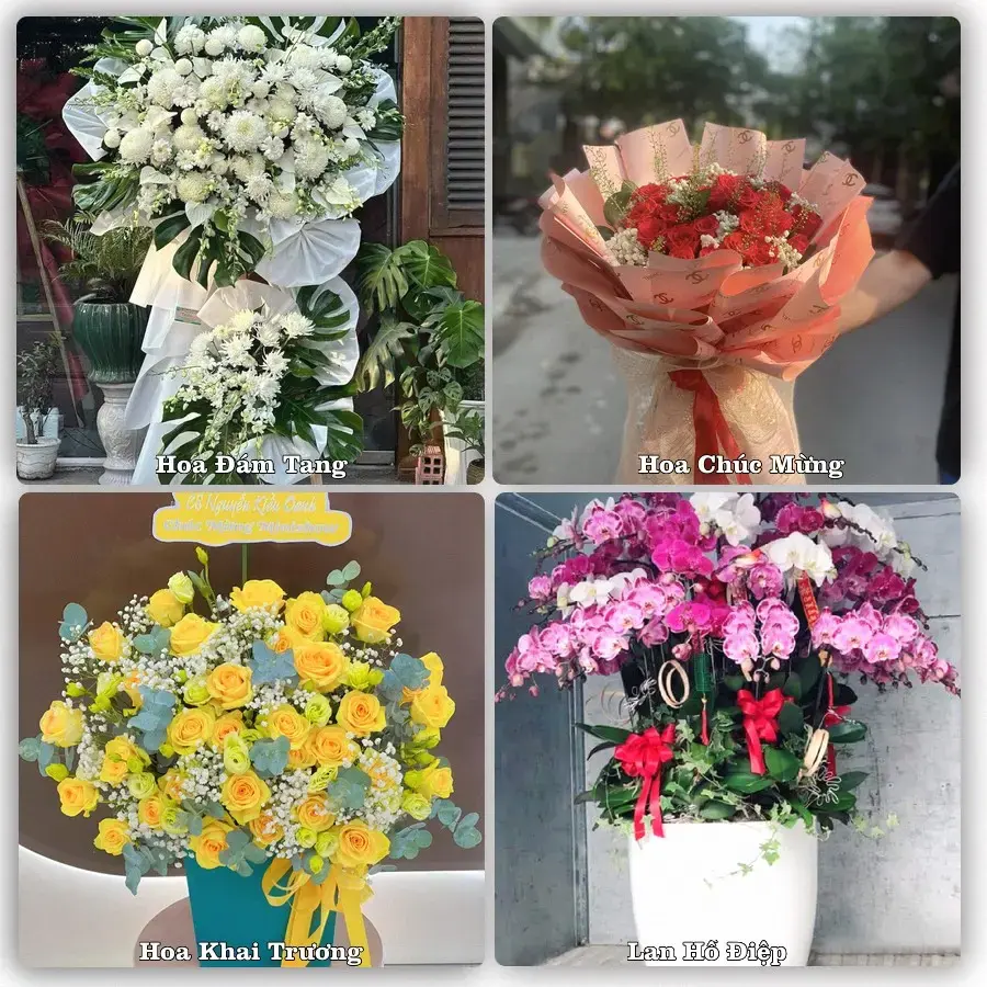 Shop hoa tươi Phường Phúc Yên, Phú Thọ – đặt hoa theo dịp, giao tận nơi