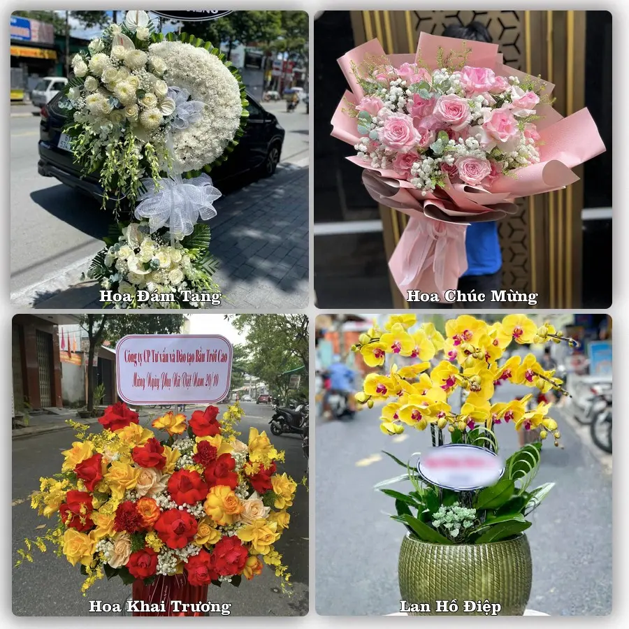 Tư vấn chọn hoa theo người nhận và dịp tặng tại Phường Phúc Yên - Tỉnh Phú Thọ