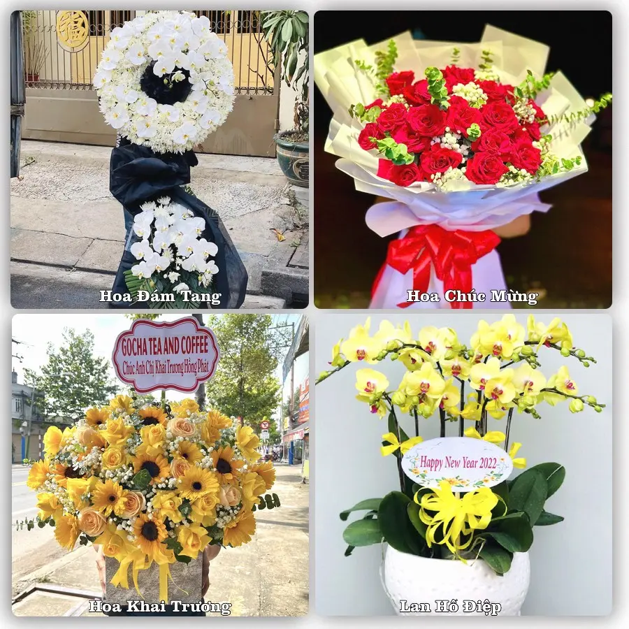 Dịch vụ đặt hoa và giao tận nơi tại Phường Tân Hạnh - Tỉnh Vĩnh Long