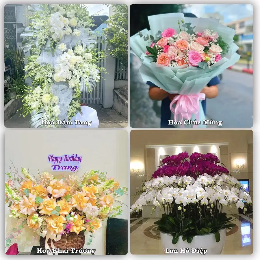 Điện hoa Phường Tân Hạnh, Vĩnh Long – đặt online, xem hình trước khi giao