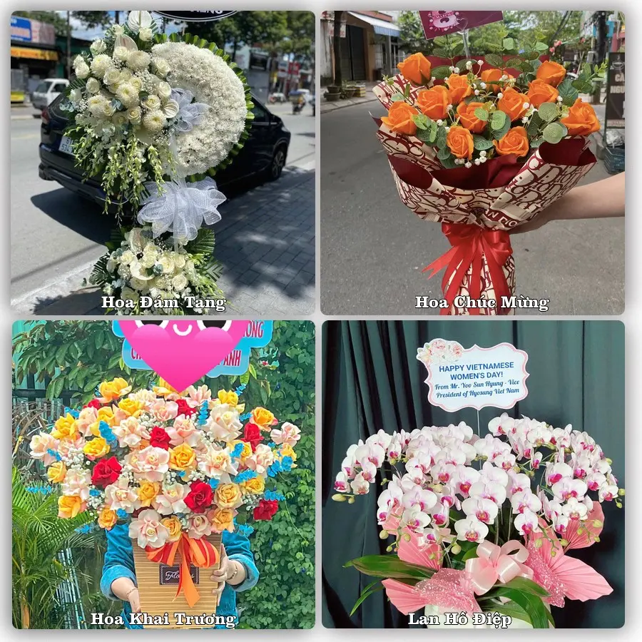 Dịch vụ đặt hoa và giao tận nơi tại Xã Tiên Minh - Thành phố Hải Phòng