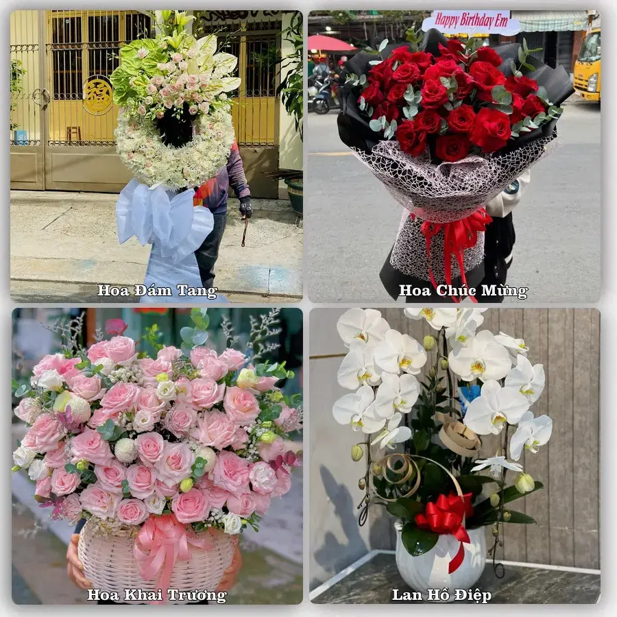 Hoa tươi Phường Trần Liễu, Hải Phòng – mẫu hoa theo dịp, giá tham khảo
