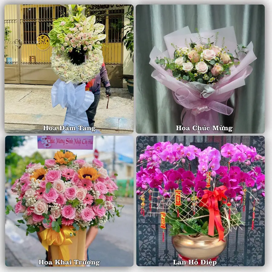 Dịch vụ đặt hoa và giao tận nơi tại Phường Trần Phú - Tỉnh Hà Tĩnh