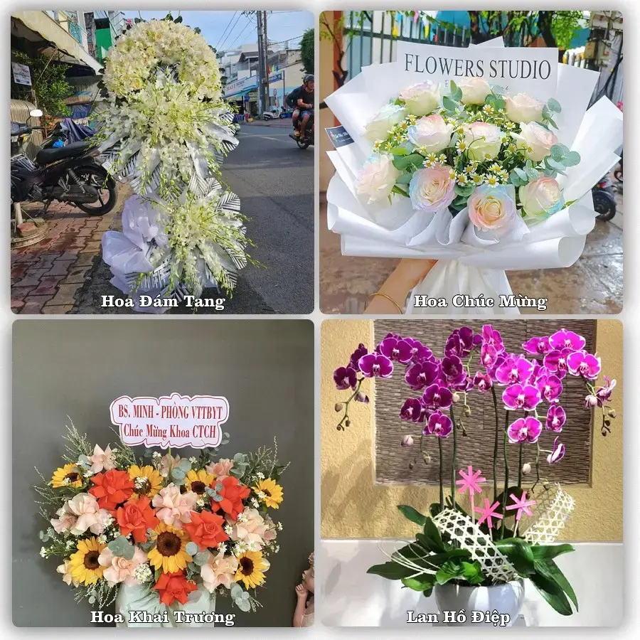 Đặt hoa tại Xã Diên Hà, Hưng Yên – giao tận nơi, duyệt mẫu trước