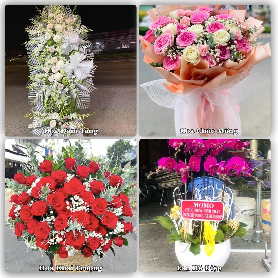 Tư vấn chọn hoa theo người nhận và dịp tặng tại Xã Krông Pắc - Tỉnh Đắk Lắk