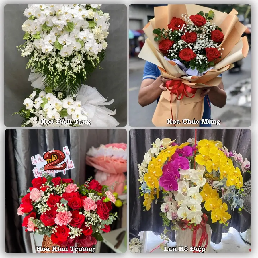 Dịch vụ đặt hoa và giao tận nơi tại Phường Nam Hoa Lư - Tỉnh Ninh Bình