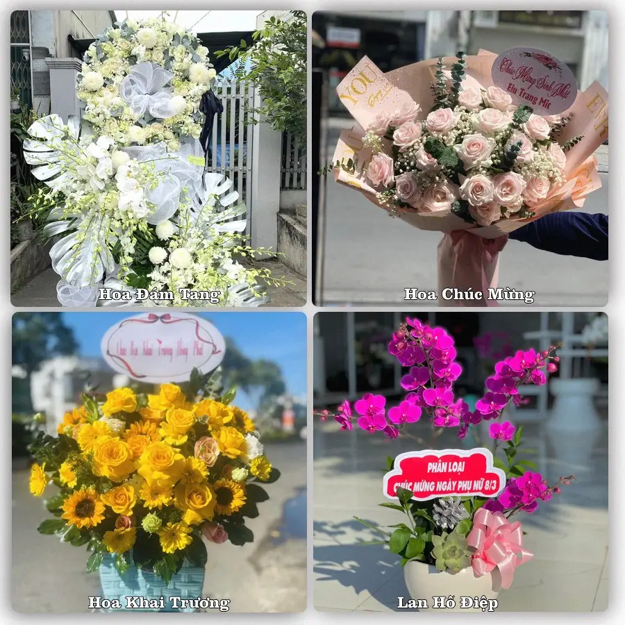 Dịch vụ đặt hoa và giao tận nơi tại Phường Tân Triều - Tỉnh Đồng Nai