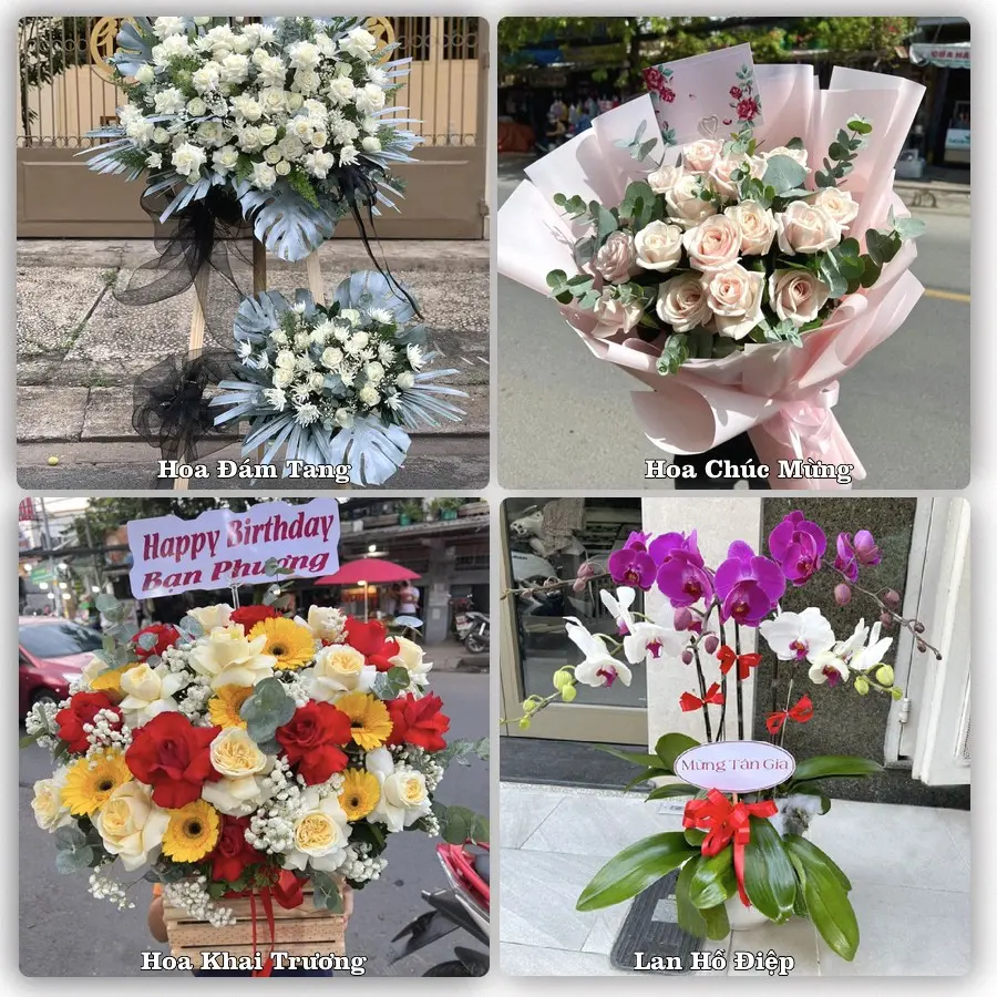 Dịch vụ đặt hoa và giao tận nơi tại Xã An Lão - Thành phố Hải Phòng