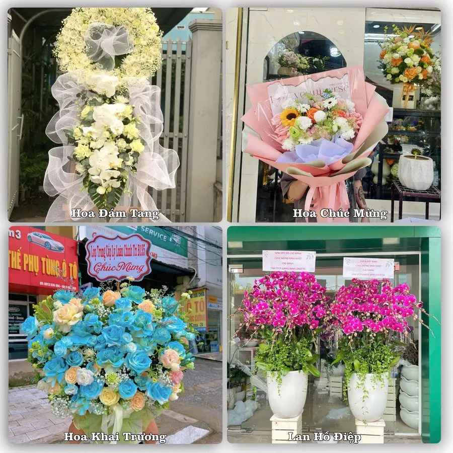 Dịch vụ đặt hoa và giao tận nơi tại Phường Bình Quới - Thành phố Hồ Chí Minh