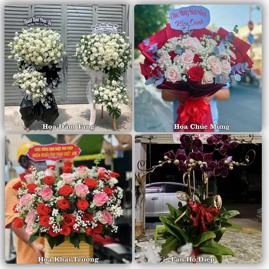Dịch vụ đặt hoa và giao tận nơi tại Phường Cửa Lò - Tỉnh Nghệ An