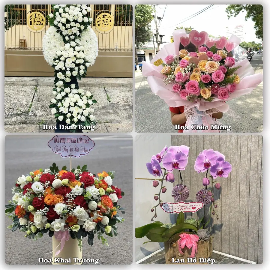 Dịch vụ đặt hoa và giao tận nơi tại Phường Đồng Thuận - Tỉnh Quảng Trị