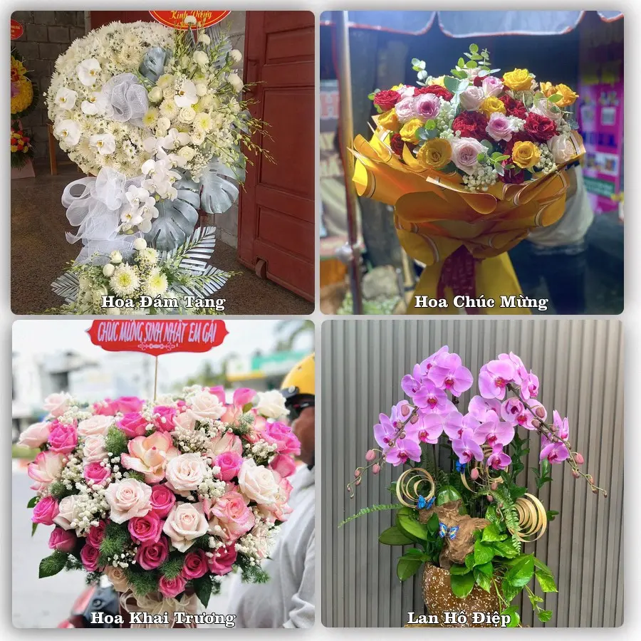 Dịch vụ đặt hoa và giao tận nơi tại Xã Lấp Vò - Tỉnh Đồng Tháp