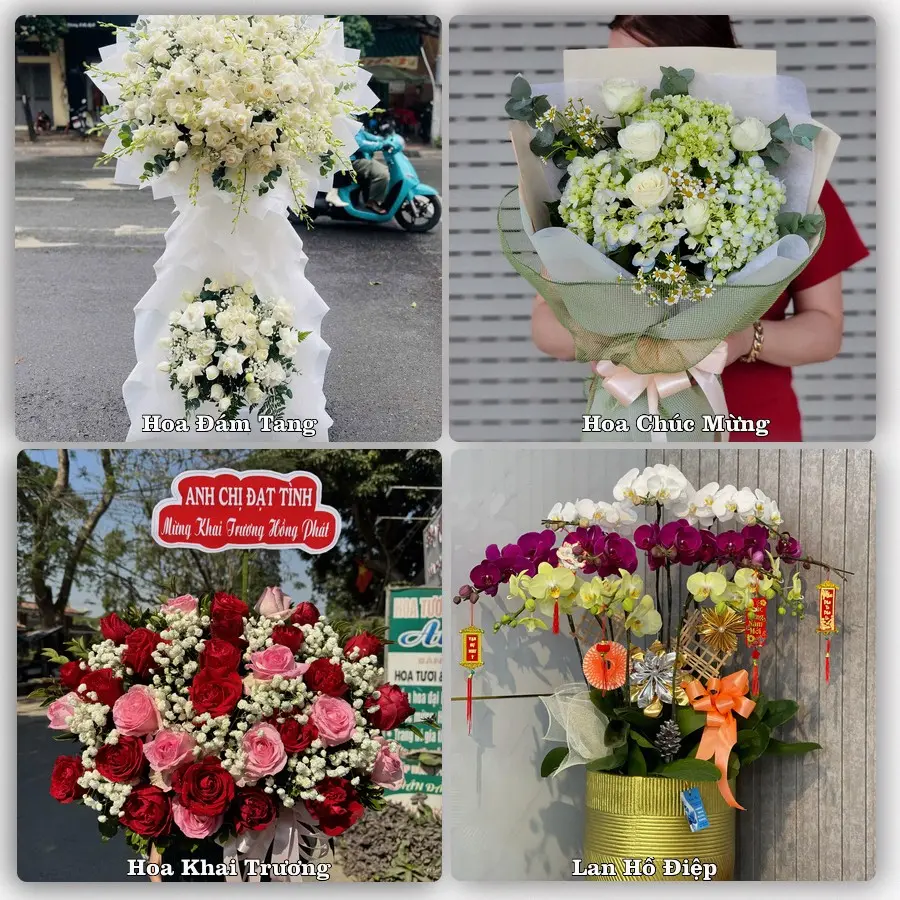 Dịch vụ đặt hoa và giao tận nơi tại Xã Long Tiên - Tỉnh Đồng Tháp