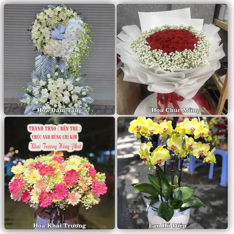 Tư vấn chọn hoa theo người nhận và dịp tặng tại Xã Long Tiên - Tỉnh Đồng Tháp