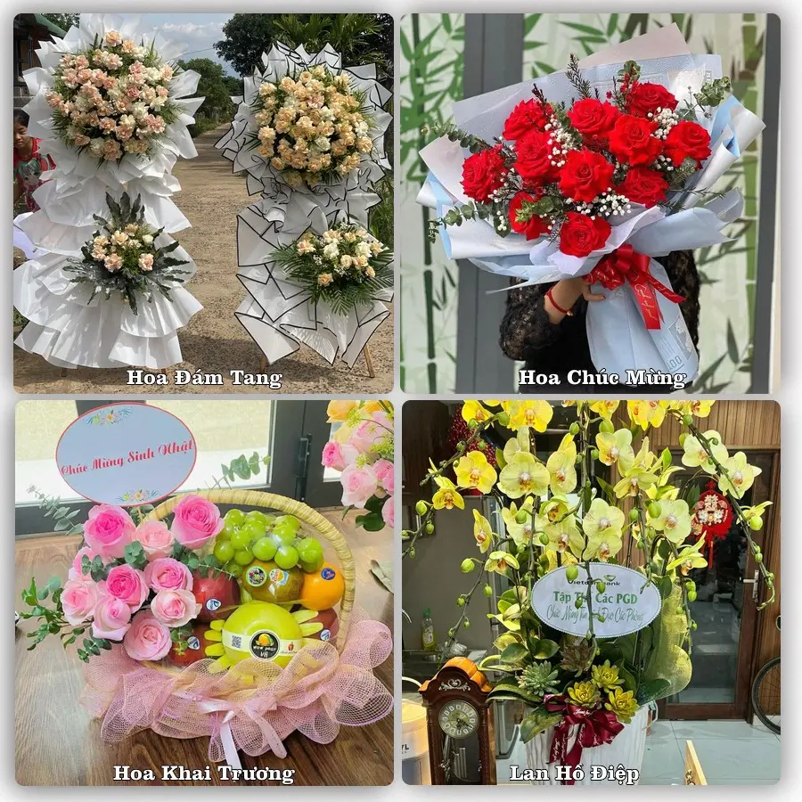 Mẫu hoa phục vụ nhu cầu đặt hoa tại Phường Tứ Minh - Thành phố Hải Phòng