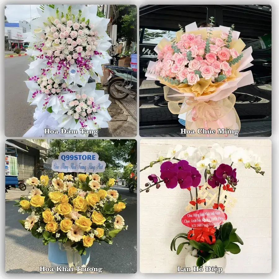 Dịch vụ đặt hoa và giao tận nơi tại Phường Bảo An - Tỉnh Khánh Hòa