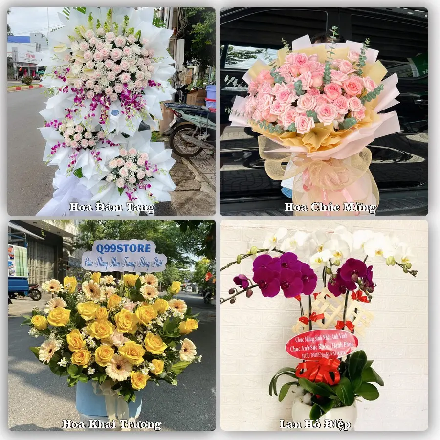 Dịch vụ đặt hoa và giao tận nơi tại Phường Bảo An - Tỉnh Khánh Hòa