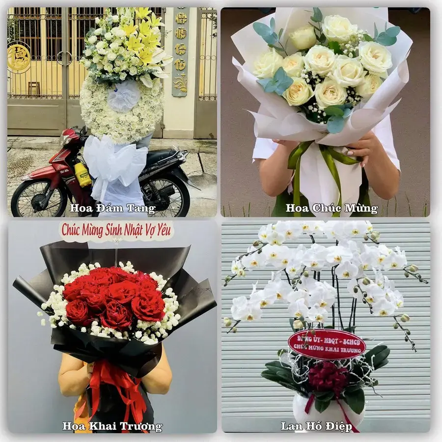 Dịch vụ đặt hoa và giao tận nơi tại Xã Hòa Xá - Thành phố Hà Nội