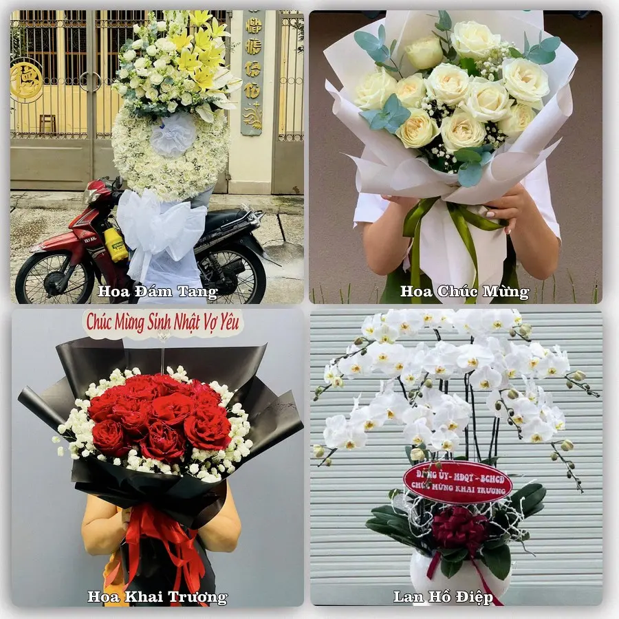 Dịch vụ đặt hoa và giao tận nơi tại Xã Hòa Xá - Thành phố Hà Nội