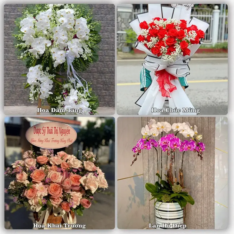 Dịch vụ đặt hoa và giao tận nơi tại Xã Lai Vung - Tỉnh Đồng Tháp