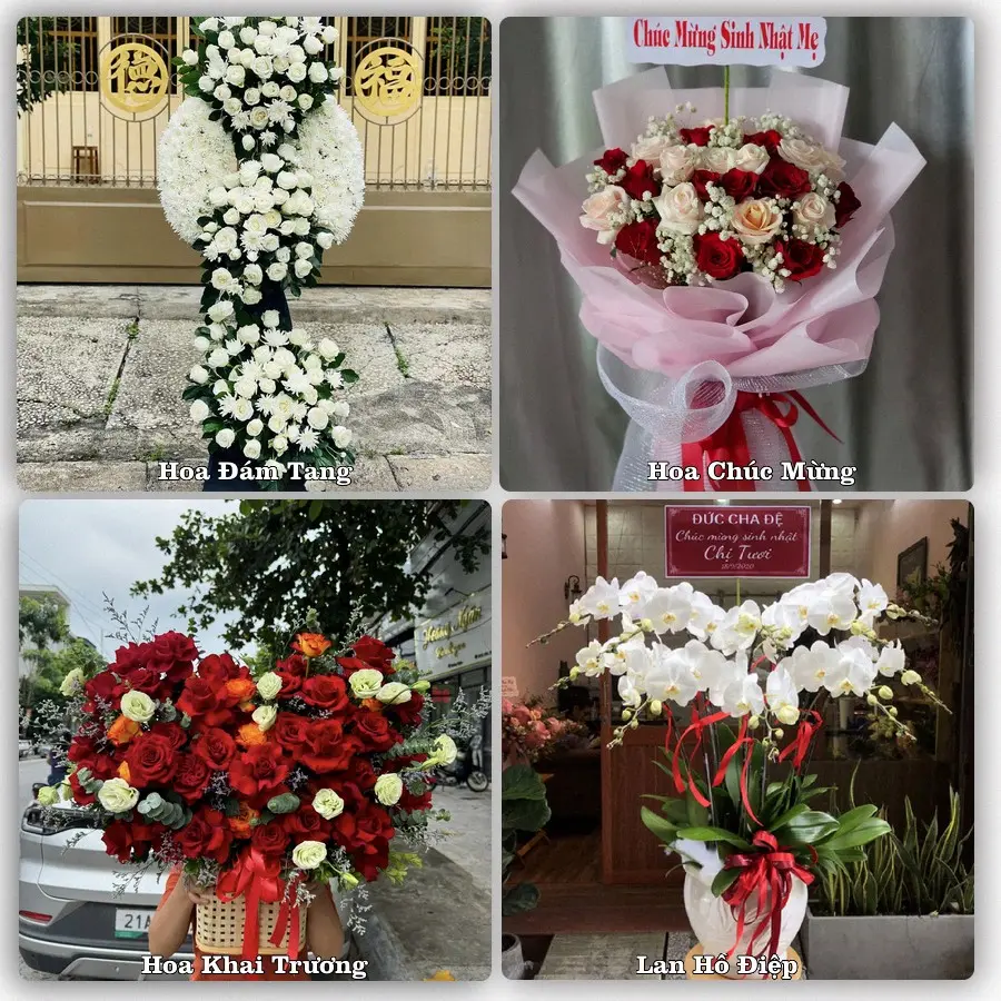 Dịch vụ đặt hoa và giao tận nơi tại Phường Uông Bí - Tỉnh Quảng Ninh