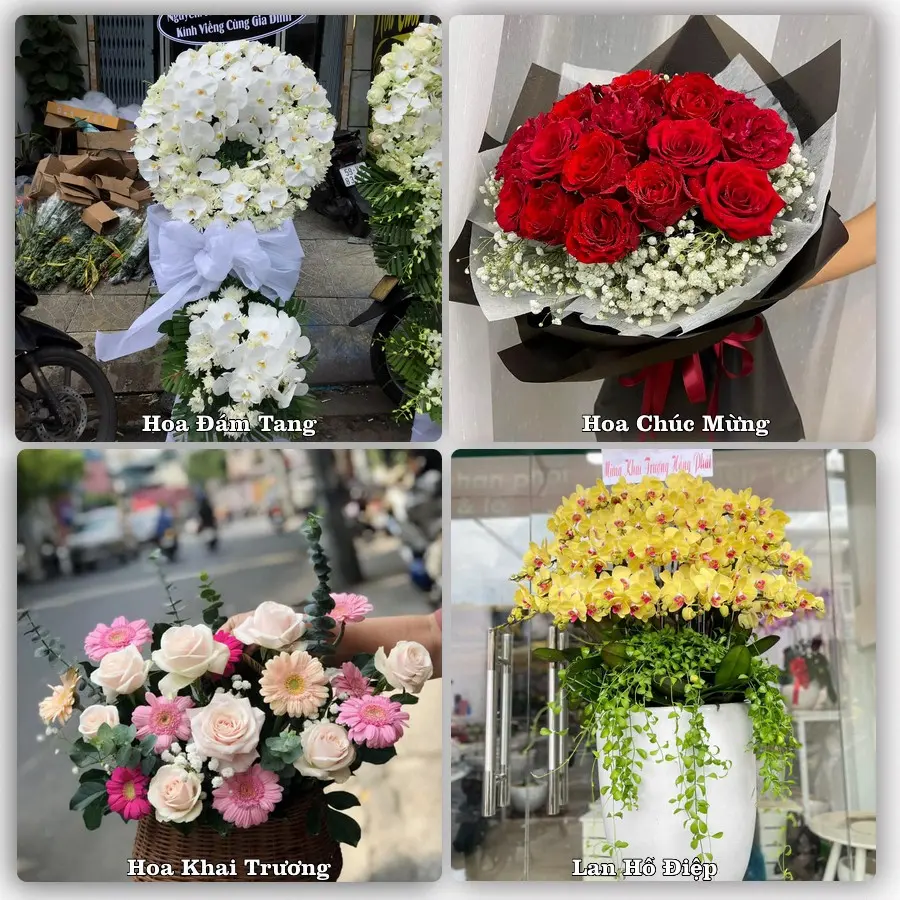 Dịch vụ đặt hoa và giao tận nơi tại Phường An Xuyên - Tỉnh Cà Mau
