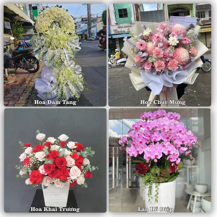 Dịch vụ đặt hoa và giao tận nơi tại Xã Châu Phong - Tỉnh An Giang