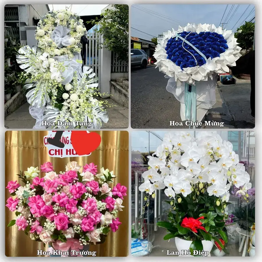 Dịch vụ đặt hoa và giao tận nơi tại Xã Đồng Sơn - Tỉnh Đồng Tháp