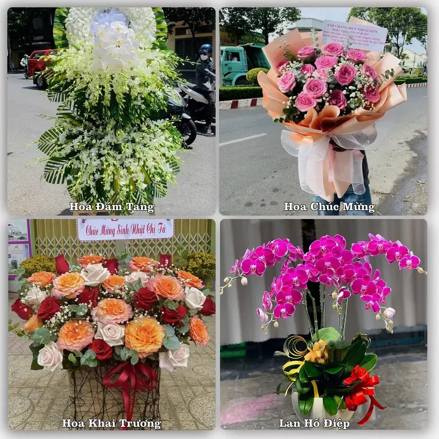 Dịch vụ đặt hoa và giao tận nơi tại Phường Vĩnh Trạch - Tỉnh Cà Mau