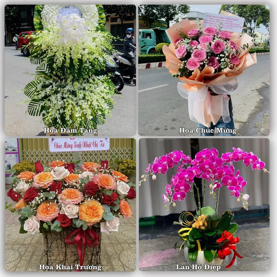 Dịch vụ đặt hoa và giao tận nơi tại Phường Vĩnh Trạch - Tỉnh Cà Mau