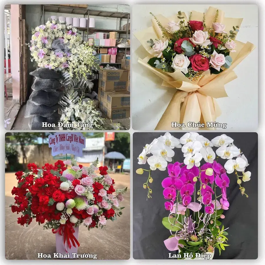 Dịch vụ đặt hoa và giao tận nơi tại Xã Hùng Châu - Tỉnh Nghệ An