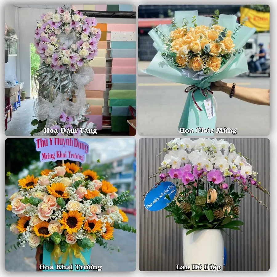 Dịch vụ đặt hoa và giao tận nơi tại Xã Nghĩa Dân - Tỉnh Hưng Yên