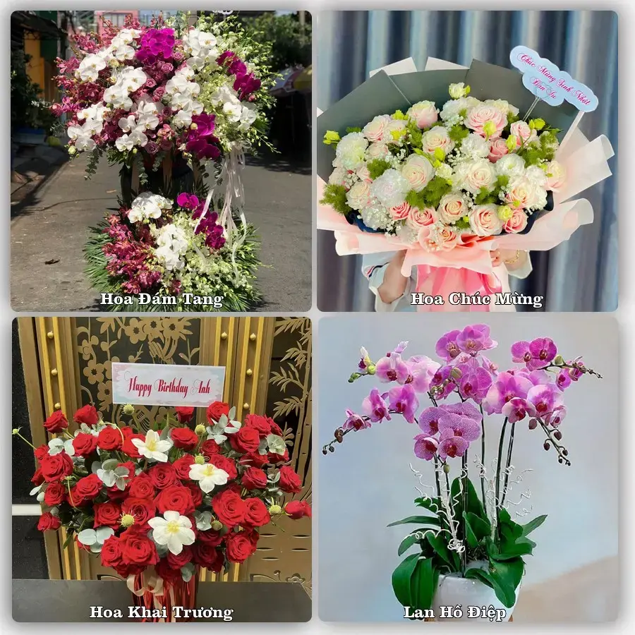 Shop hoa tươi Phường Sơn Nam, Hưng Yên – giao hoa tận nơi theo yêu cầu