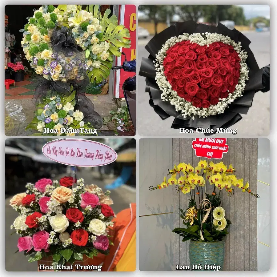 Dịch vụ đặt hoa và giao tận nơi tại Phường Vĩnh Châu - Thành phố Cần Thơ
