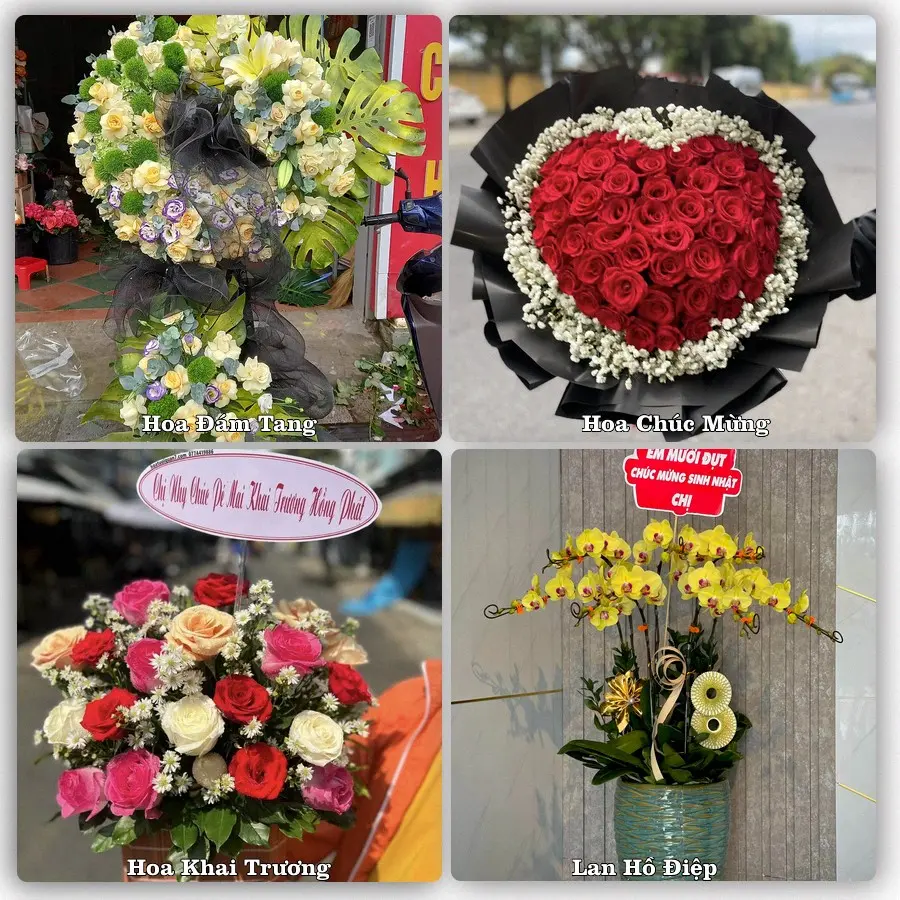 Dịch vụ đặt hoa và giao tận nơi tại Phường Vĩnh Châu - Thành phố Cần Thơ