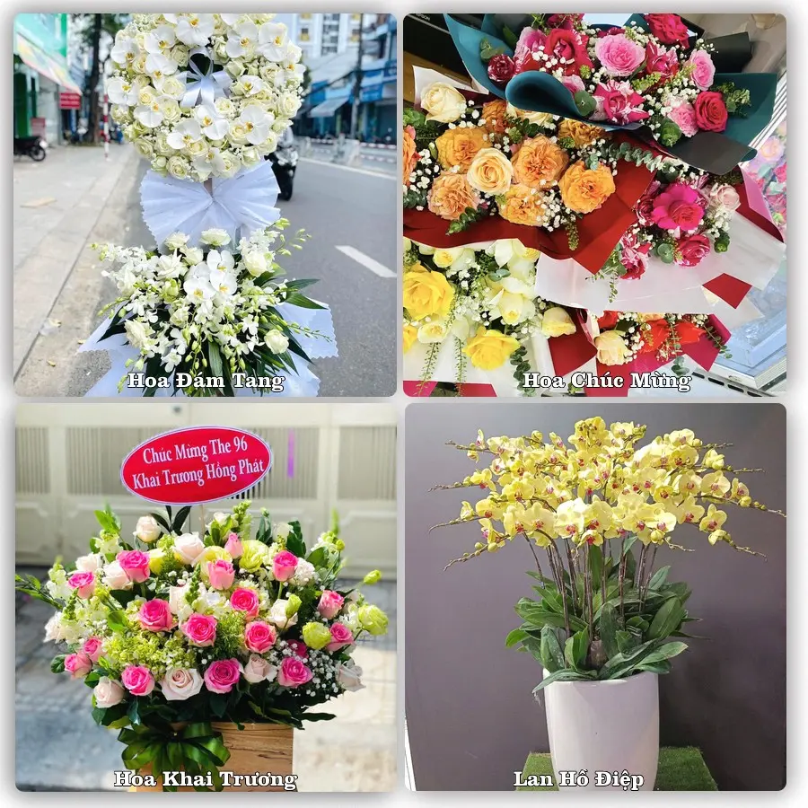 Dịch vụ đặt hoa và giao tận nơi tại Phường Bình Kiến - Tỉnh Đắk Lắk