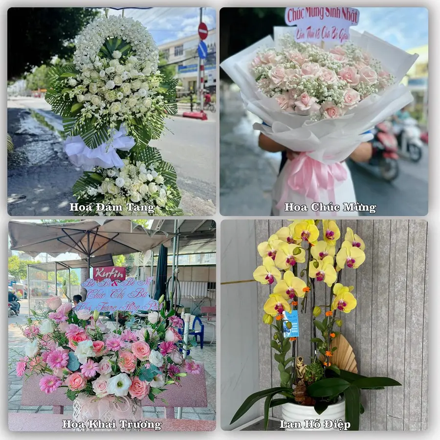 Dịch vụ đặt hoa và giao tận nơi tại Xã Châu Phú - Tỉnh An Giang