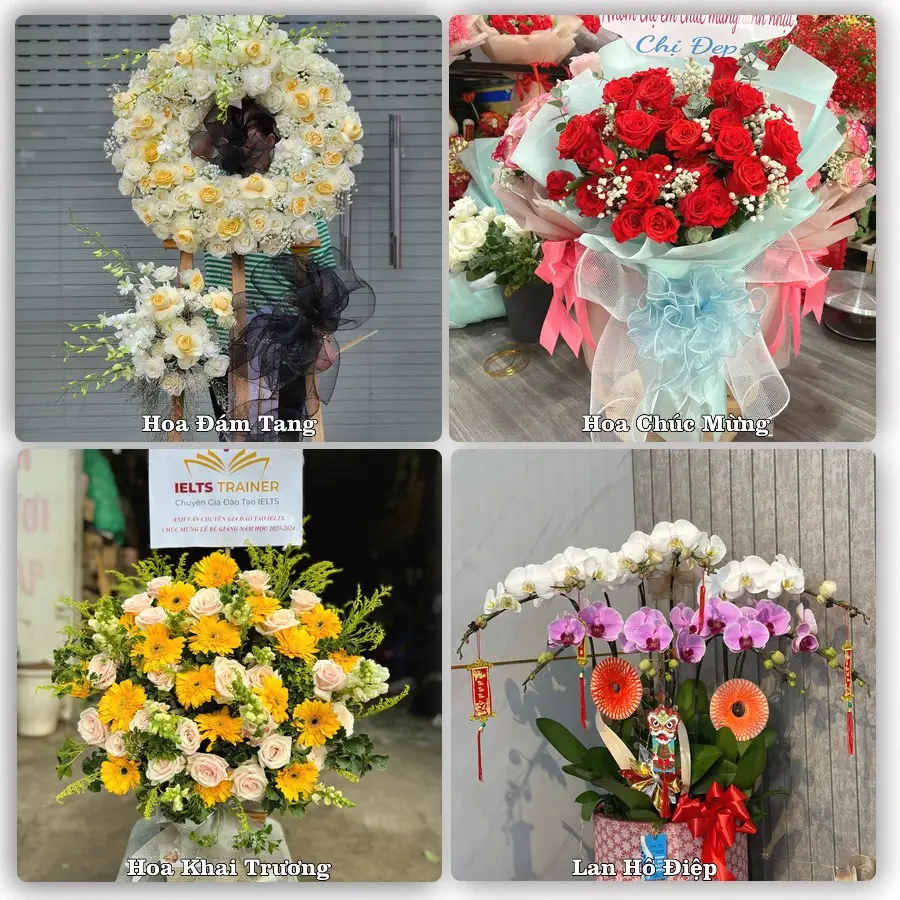 Dịch vụ đặt hoa và giao tận nơi tại Xã Hoằng Lộc - Tỉnh Thanh Hóa