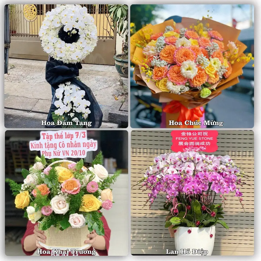 Dịch vụ đặt hoa và giao tận nơi tại Phường Hồng Gai - Tỉnh Quảng Ninh