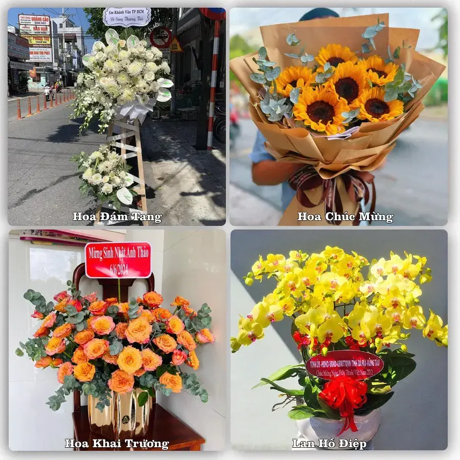 Tư vấn chọn hoa theo người nhận và dịp tặng tại Phường Long Mỹ - Thành phố Cần Thơ