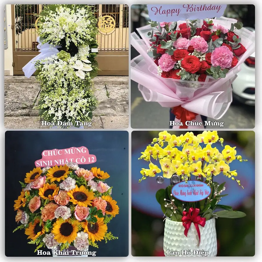 Dịch vụ đặt hoa và giao tận nơi tại Xã Phụng Công - Tỉnh Hưng Yên
