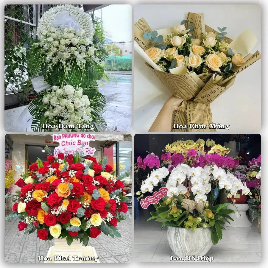 Đặt hoa tươi tại Xã Phụng Công, Hưng Yên – chọn mẫu theo ngân sách