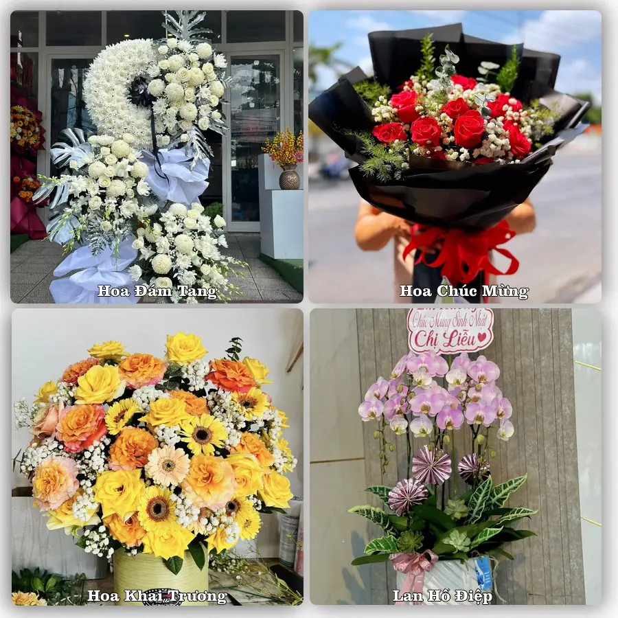 Mẫu hoa phục vụ nhu cầu đặt hoa tại Phường Tân Hưng - Thành phố Hải Phòng