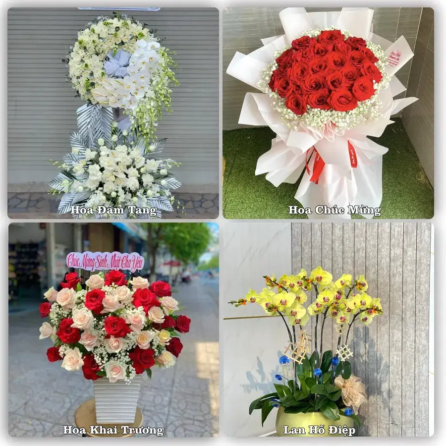 Dịch vụ đặt hoa và giao tận nơi tại Phường Vĩnh Tế - Tỉnh An Giang