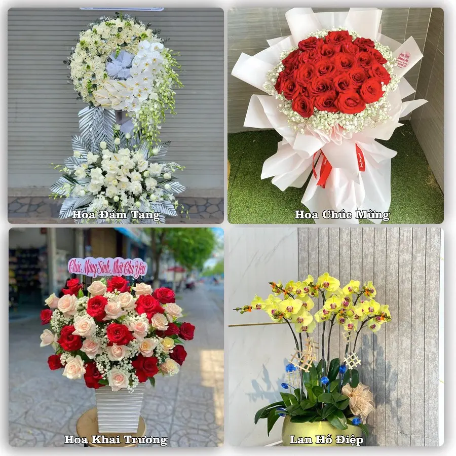 Dịch vụ đặt hoa và giao tận nơi tại Phường Vĩnh Tế - Tỉnh An Giang
