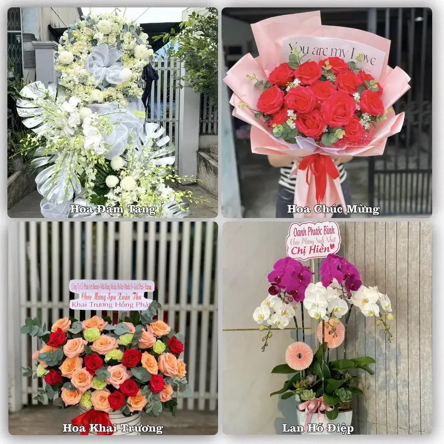 Tư vấn chọn hoa theo người nhận và dịp tặng tại Phường Vĩnh Tế - Tỉnh An Giang